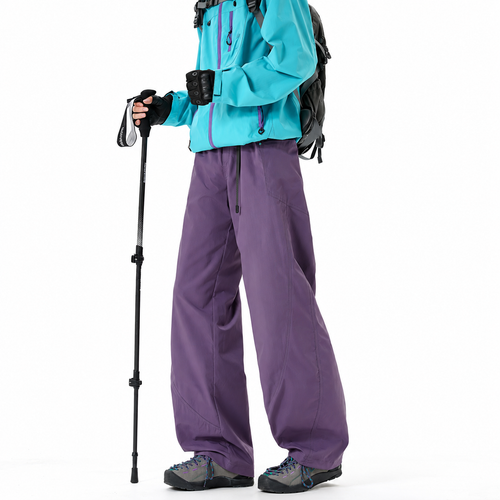 Men’s outdoor pants in purple